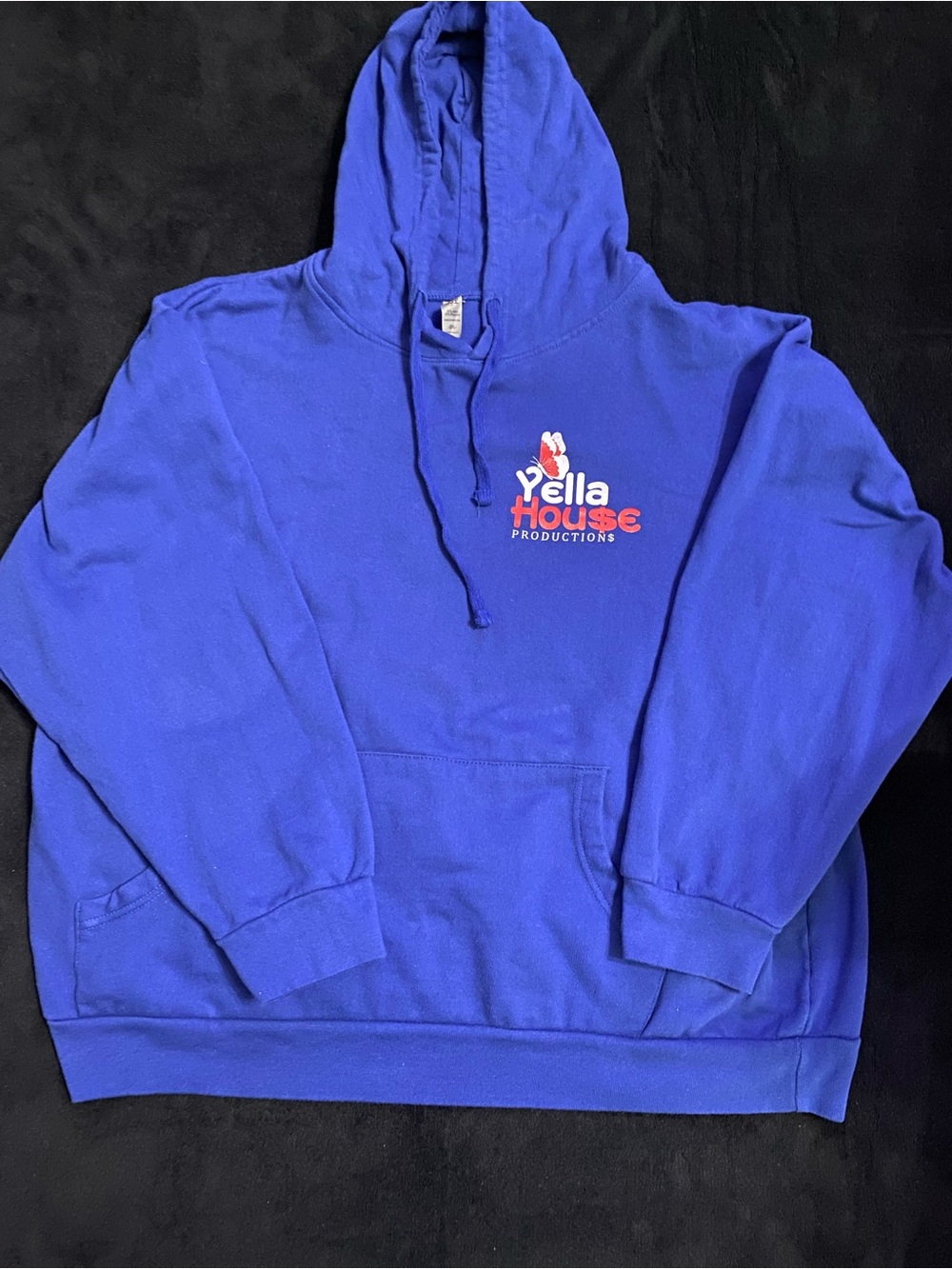 Yella House Royal Blue Pullover Hoodie